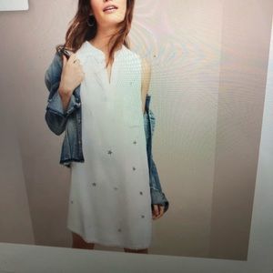 Cloth & Stone White Star Dress Anthropologie